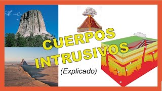 Estructuras IGNEAS INTRUSIVAS Cuerpos Intrusivos ðŸŒ‹ [upl. by Anet]