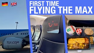 TUIfly Belgium  Economy Comfort  Boeing 737 MAX 8  Brussels  Palma de Mallorca [upl. by Clarice]