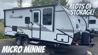 2022 Winnebago Micro Minnie 2108DS Popular Couples Floor Plan [upl. by Selia]