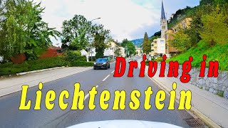 Liechtenstein  Drive through the most beautiful villages  4K [upl. by Agemo269]