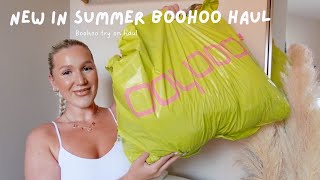 NEW IN SUMMER BOOHOO HAUL🌸🌴✨  2024 [upl. by Epilif]