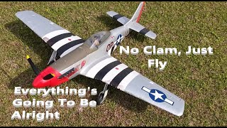 Eflite P51 Goes Cross Winds Crazy Eastgate Park Dothan AL in LA [upl. by Helm]