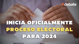 Inicia oficialmente proceso electoral para elecciones 2024 en México  Fechas clave [upl. by Anaeirb]