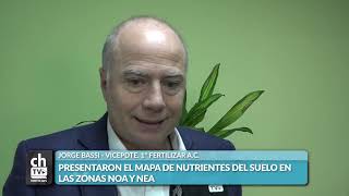 JORGE BASSI PRESENTARON EL MAPA DE NUTRIENTES DEL SUELO EN LAS ZONAS NOA Y NEA [upl. by Margaretha]