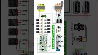 501 amplifier board circuit diagram 🎛️🎛️ [upl. by Lledner672]