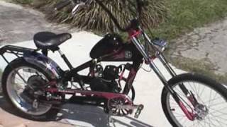 Motorized Schwinn OCC Stingray Chopper Bicycle [upl. by Irafat]