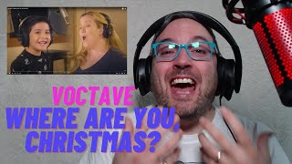 ReactionAnalysis  Voctaves cover of quotWhere Are You Christmasquot [upl. by Surtemed]