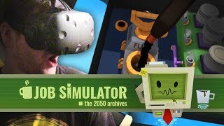 WIRTUALNY MECHANIK  Job Simulator HTC VIVE VR [upl. by Kitchen]