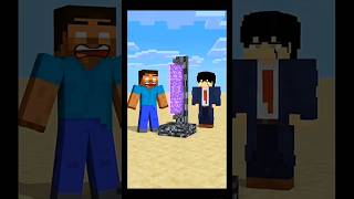 New trick minecraft herobrinestory herobrime monsterschool herobrineattitude minecraftmemes [upl. by Abroms34]