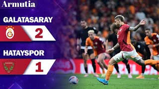 Galatasaray Hatayspor 21 Geniş Maç Özeti [upl. by Kalk38]