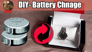 DIY How To Replace Change Watch Battery  Tissot [upl. by Nahtnaoj]