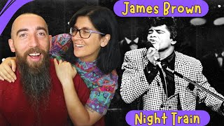 James Brown  Night Train REACTION with my wife [upl. by Guthrey]