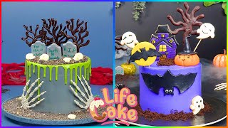 Perfect Halloween Cake Decorating Compilation 👻🎃 Amazing Halloween Cake Ideas That Are Spooky Fun [upl. by Aivekal]