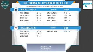 Collendina 1st XI v Winchelsea 1st XI [upl. by Shih]