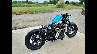 In depth tour Custom Harley Davidson FortyEight [upl. by Germain424]