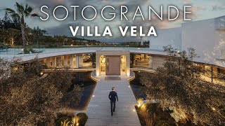 Unveiling Villa Vela The Epitome of Modern Architectural Brilliance in Sotogrande Spain [upl. by Perkoff]