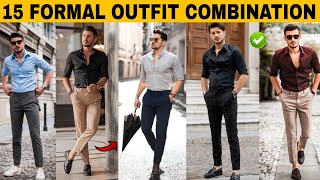 Trending Formal Outfits 2024। Best Shirt Pant combination। Fashion trends 2024। [upl. by Tebazile723]