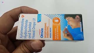 Otrivin Moisturising Paediatric Nasal Drops  xylometazoline Hydrochloride and Sorbitol Nasal drops [upl. by Welcome784]