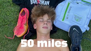 How I Ran 50 MILES in One Week [upl. by Rafael]