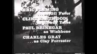 Rawhide TV 195966 Complete close as originally aired [upl. by Thelma802]