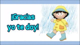 Gracias Dios por la lluvia Coro infantil [upl. by Trager]