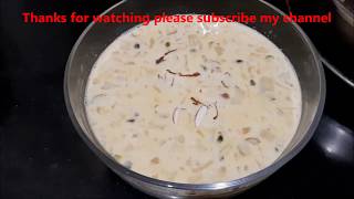 Apple Kheer Recipe  Apple Payasam  Seb Ki Kheer  Sharad Poornima Special [upl. by Erehpotsirhc]