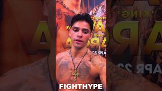 RYAN GARCIA IMMEDIATE REACTION AFTER GERVONTA DAVIS KNOCKOUT LOSS CALLS FOR REMATCH AT 140 [upl. by Enogitna]