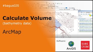 ArcGIS  Calculate Volume Bathymetry Data in ArcMap [upl. by Post]