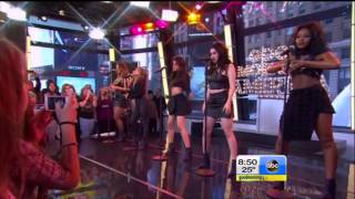 Fifth Harmony  Sledgehammer Live  Good Morning America 12112014 [upl. by Acessej]