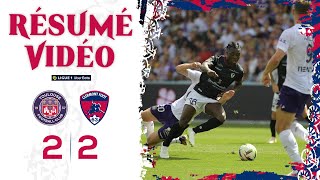 ⚽ J04  Toulouse  Clermont  le résumé vidéo 22 [upl. by Sueahccaz]