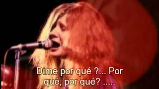 Janis Joplin Ball and Chain subtitulado al español [upl. by Row383]