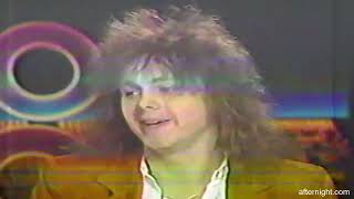 Yngwie Malmsteen interview on a TV show called Radio 1990 [upl. by Aicargatla]