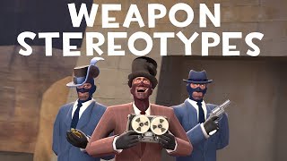 TF2 Weapon Stereotypes Episode 10 The Spy [upl. by Yrakcaz778]