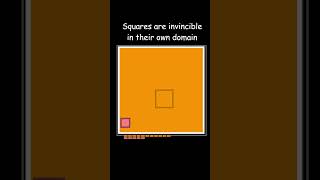 The squares can destroy the others domain power up square games relaxing coding battle [upl. by Donalt236]