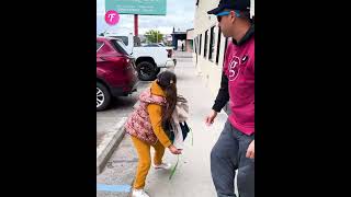 Heartwarming Act Homeless Mans Kindness to Little Girl shorts [upl. by Aennil]