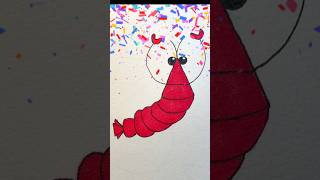 Simple drawing ideas  Step by step Drawing for kids🦞 [upl. by Zumstein853]