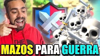 EL MEJOR SET DE GUERRA QUE PUEDAS ENCONTRAR 🤑 CLASH ROYALE  KANARIOOO [upl. by Lorelie841]