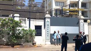 shahrukh khan house mannat  shahrukh khan  mannat shortsfeed travel shahrukh vlog [upl. by Dougall312]