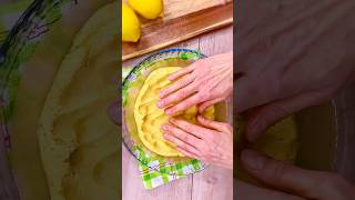 Mix 2 Lemons  1 Egg 🍋🍋 Easy Dessert Recipe dessertrecipe easydessertrecipe lemoncake lemonpie [upl. by Javler844]