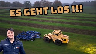 Wir testen das Lenksystem am K700A  Kirovets x 62 Meter Köckerling Vector  Farmvlog 160 [upl. by Nilad61]