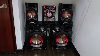 LG XMETAL BASS CM9530  REGGAETON FULL BASS [upl. by Massey]