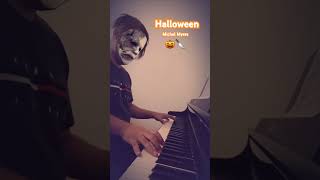 Halloween Theme Piano piano michelmyers halloween [upl. by Avle]