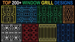 Top 200 Latest Window Grill Designs 2025 Unique Window Grill Design Bd All Design [upl. by Brigg]