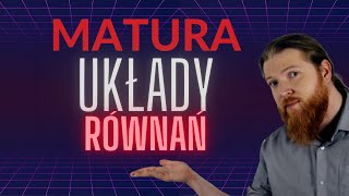 Układy równań liniowych i interpretacja geometryczna MATURA PODSTAWA równania i nierówności cz2 [upl. by Narmi267]