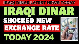 Iraqi dinar 🔥 Latest NEWS TODAY ✅ LATEST IQD RATE  IQD RV  IQD VALUE  New Exchange RATE [upl. by Bobbette]