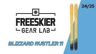 FREESKIER Gear Lab First Impression Blizzard Rustler 11 [upl. by Hurley672]