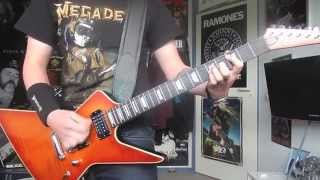 Megadeth  Anarchy In The UK guitar cover HQ [upl. by Aillicec203]