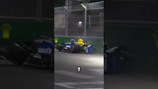 Colapinto y el choque que conmocionó la F1 🏎️ f1noticias [upl. by Alahc429]