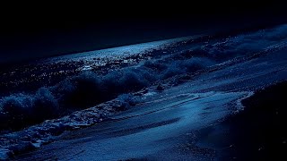 Ocean Sounds For Deep Sleep Relax With Night Ocean Waves The Silent One [upl. by Alfred159]