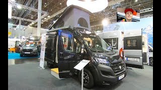 Westfalia Columbus 540 D RV Camper Van new model Fiat Ducato walkaround and interior K1633 [upl. by Siddon]